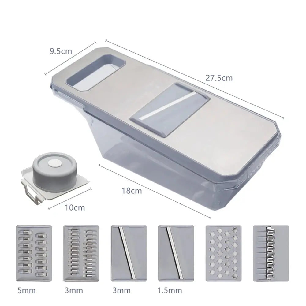 mandoline multifonction grise lyneechopper