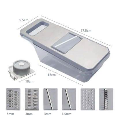 mandoline multifonction grise lyneechopper