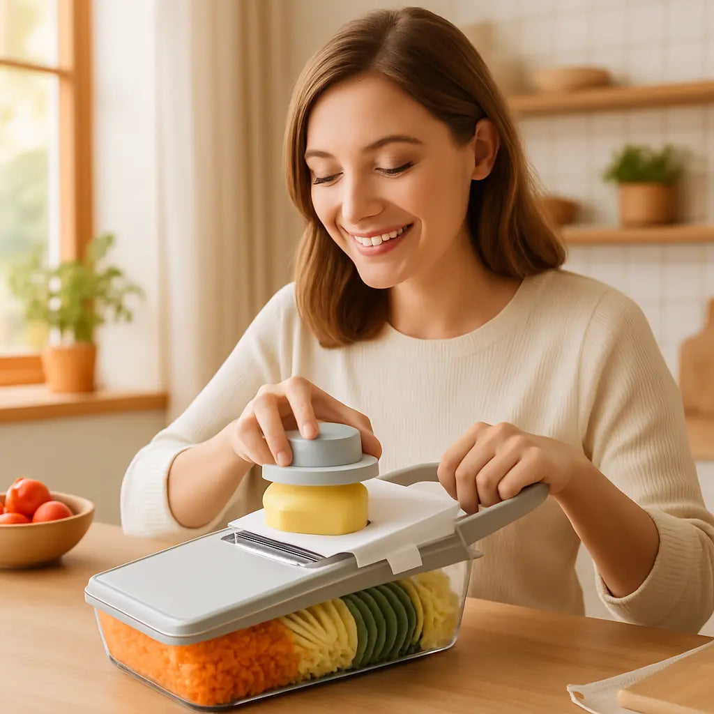 mandoline multifonction ultra facile utiliser lyneechopper