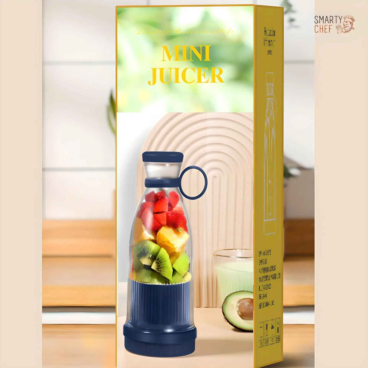 Mixeur portable rechargeable| MINIJUICER™ | Gourde Presse Agrumes