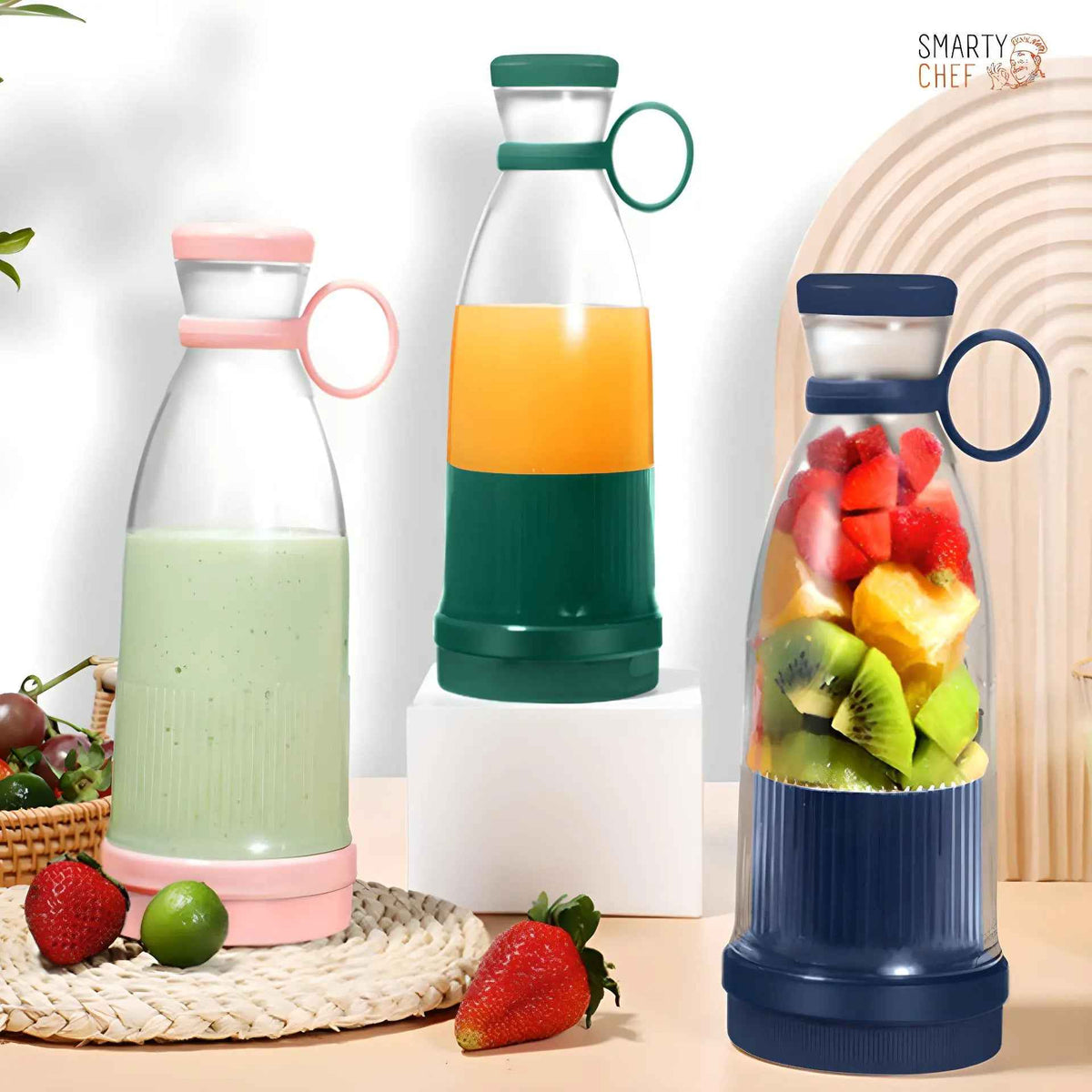 Mixeur portable rechargeable| MINIJUICER™ | Gourde Presse Agrumes
