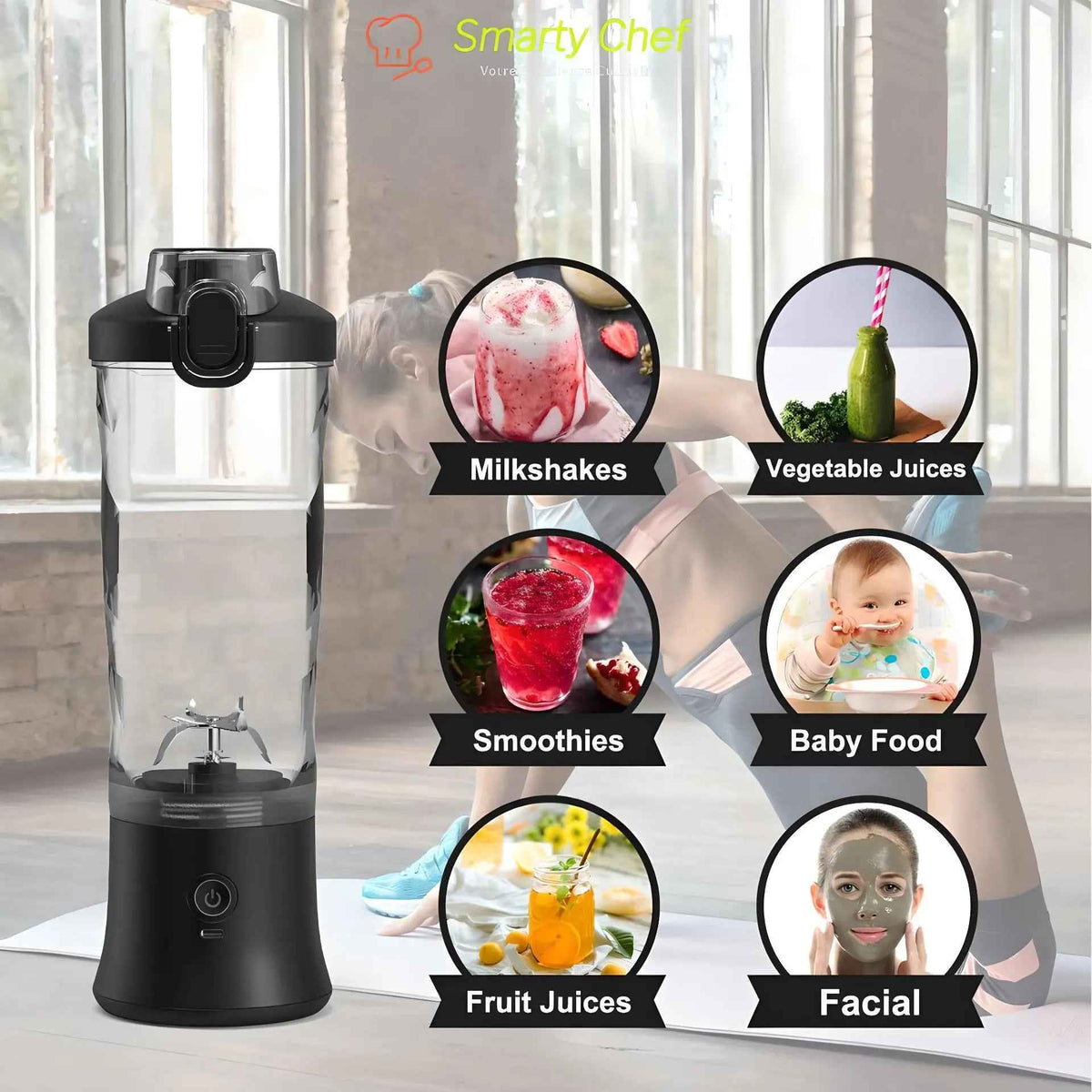 Mixeur Portable rechargeable | MIXPOT™ | Rechargeable
