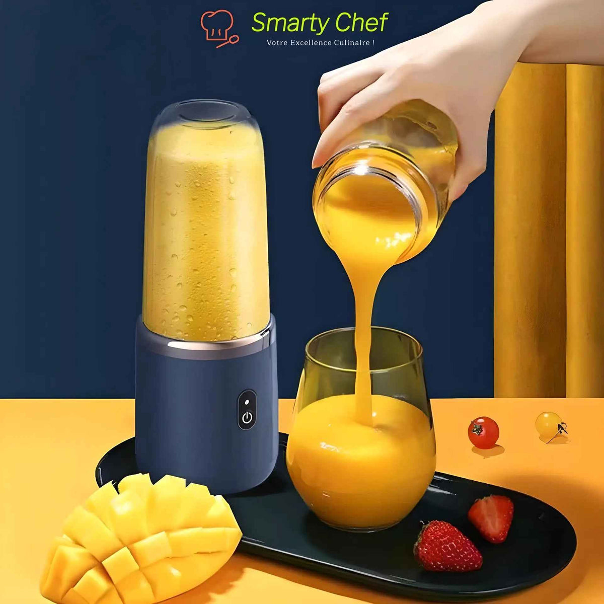 Mixeur Portable Rechargeable | SMOOTHIX™