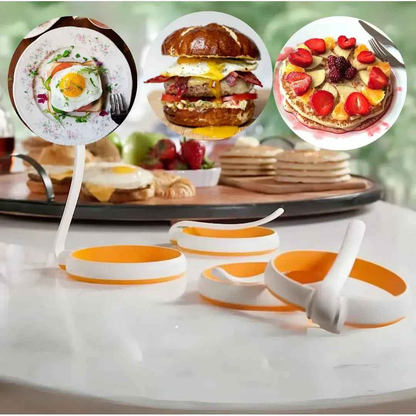 Moules À Pancakes | EGGRING™ | Anneaux En Silicone