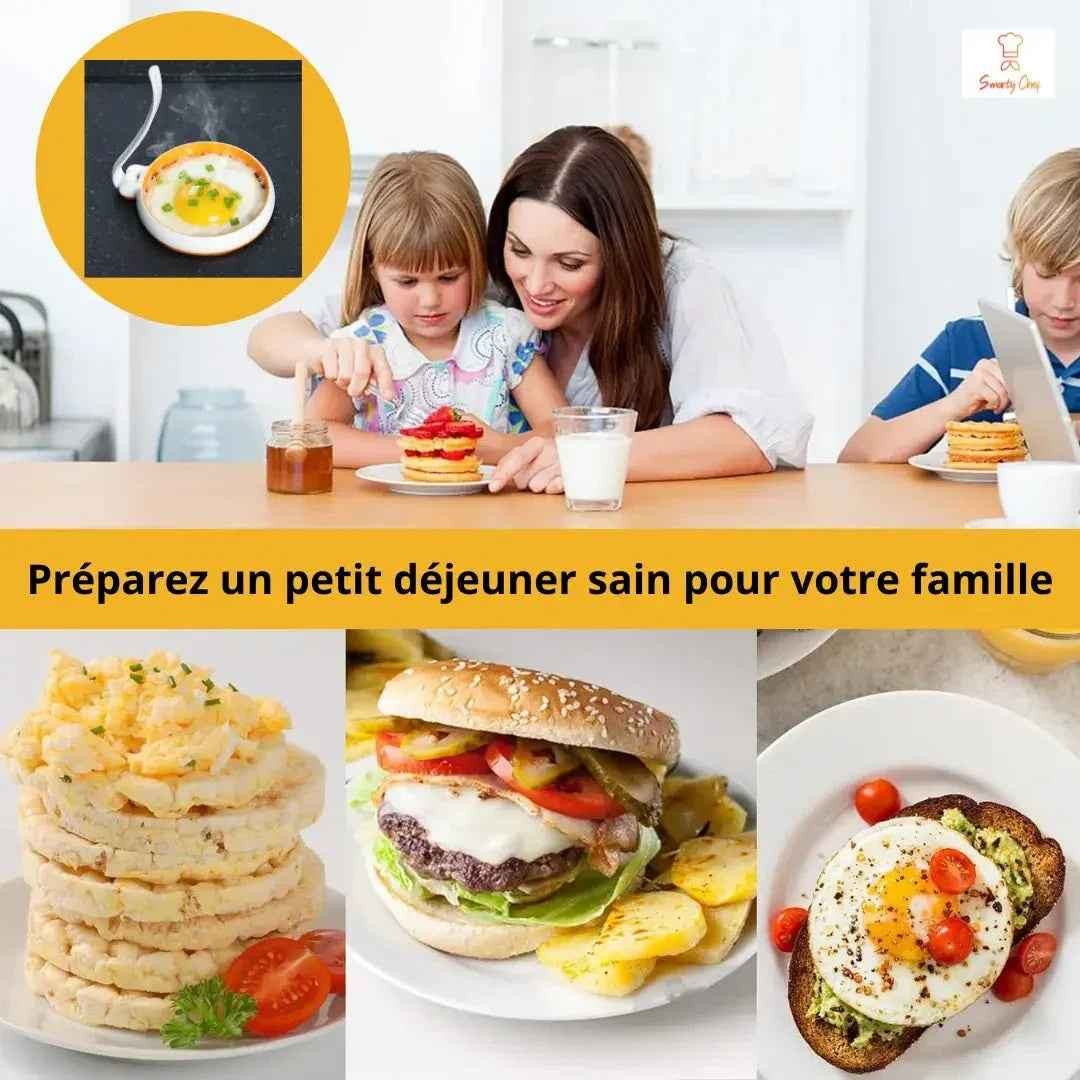 Moules À Pancakes | EGGRING™ | Anneaux En Silicone