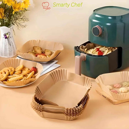PAPIER SULFURISÉ  AIRFRYER | FRYLISSE™ PAPIER CUISSON AIRFRYER