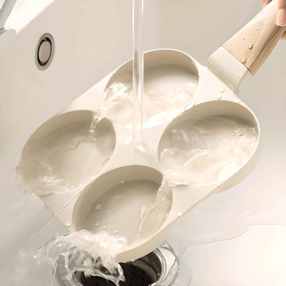 POELE A PANCAKE | QUATTROFRY™  BLANCHE
