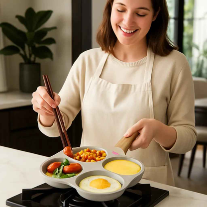 POELE A PANCAKE | QUATTROFRY™  BLANCHE