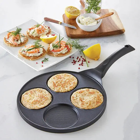 Poêle À Pancakes ou Blinis À Induction 26,5 cm FLIPJOY™ 