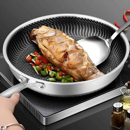 Poele Inox à induction | PROHIVE™ 28 CM