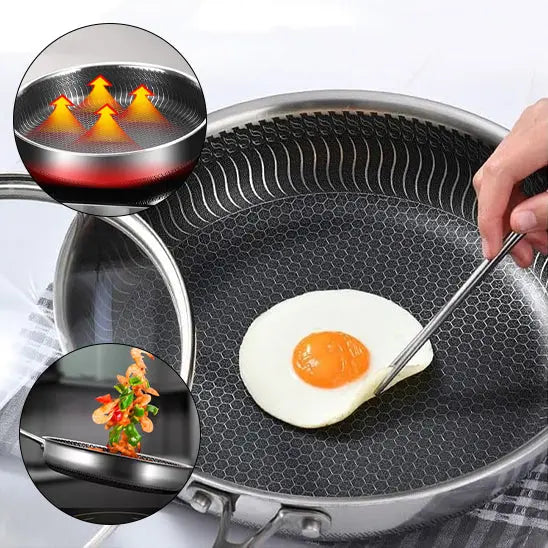 poêle inox chef pro premium chef
