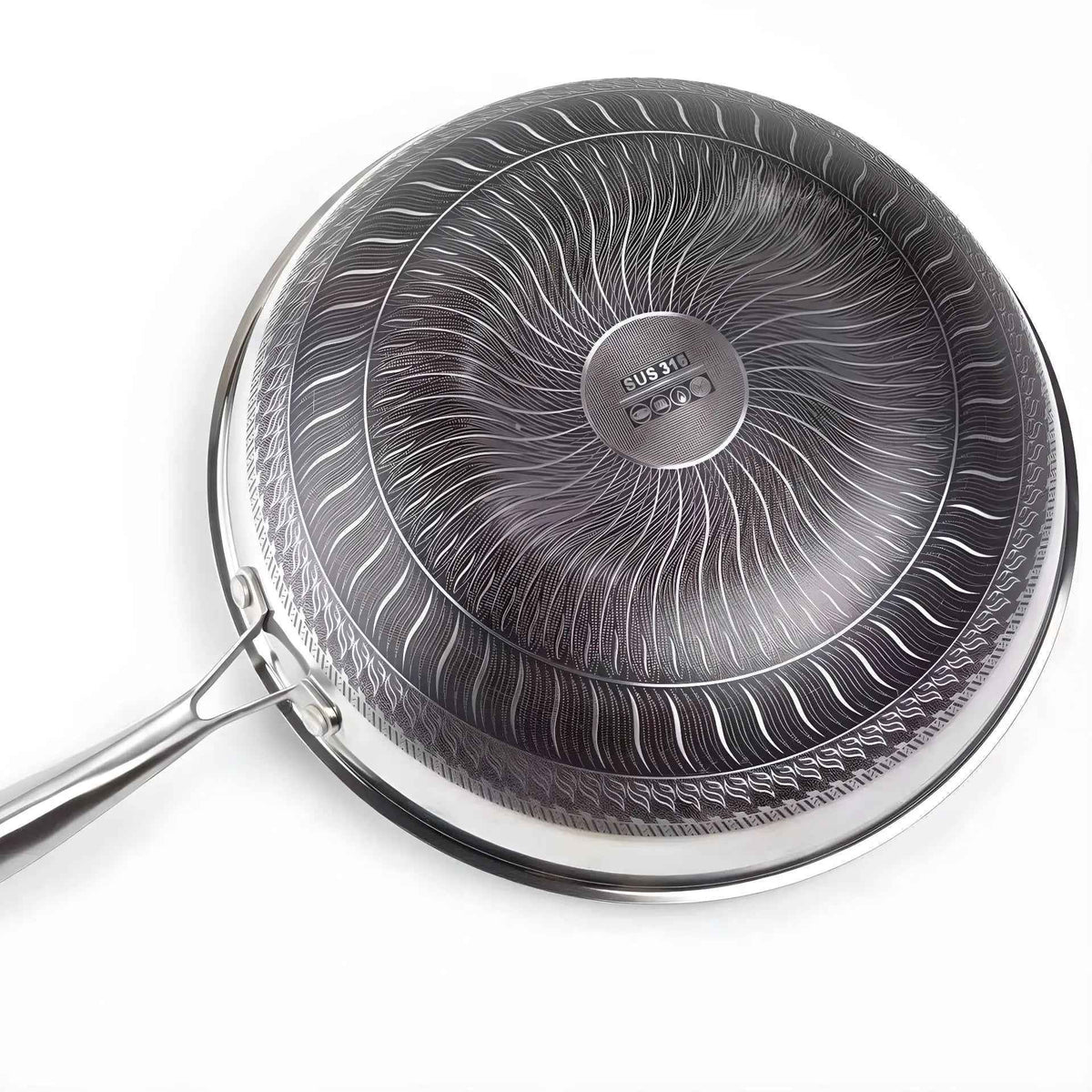 Poele Inox à induction | PROHIVE™ 28 CM