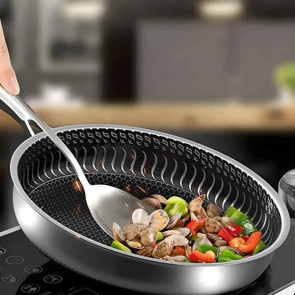Poele Inox à induction | PROHIVE™ 28 CM