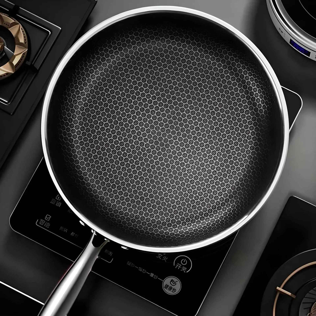 Poele Inox à induction | PROHIVE™ 28 CM