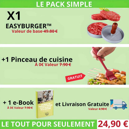 Presse À Steak Haché | EASYBURGER™ | Presse Viande Burger