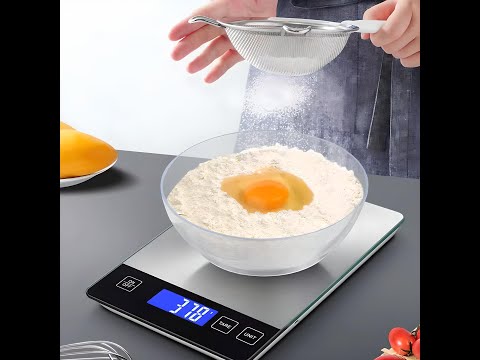 Vidéo de démonstration : Balance Cuisine SCALEMASTER™ Haute Précision | SCALEMASTER™ Kitchen Food Scale