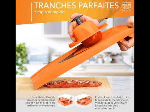 Vidéo de démonstration : Mandoline V | V1 ClassicLine™ Mandolin Slicer