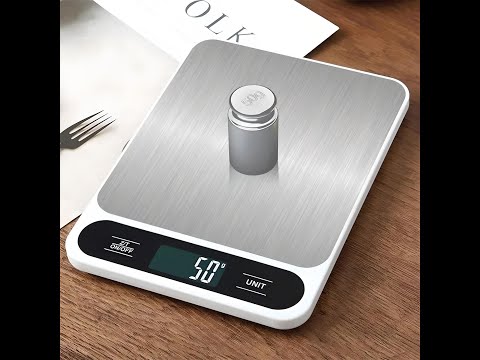 Vidéo de démonstration : Balance Cuisine SCALEVANA | SCALEVANA Kitchen Food Scale