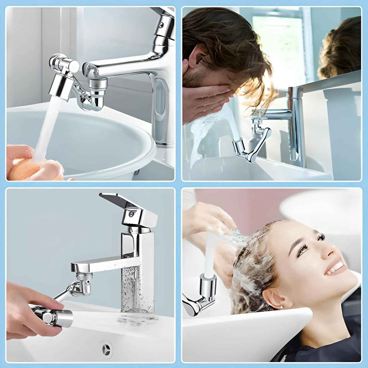 ROBINET CUISINE ET SDB | EASYFAUCET1440™ ROBINET UNIVERSEL 1440°
