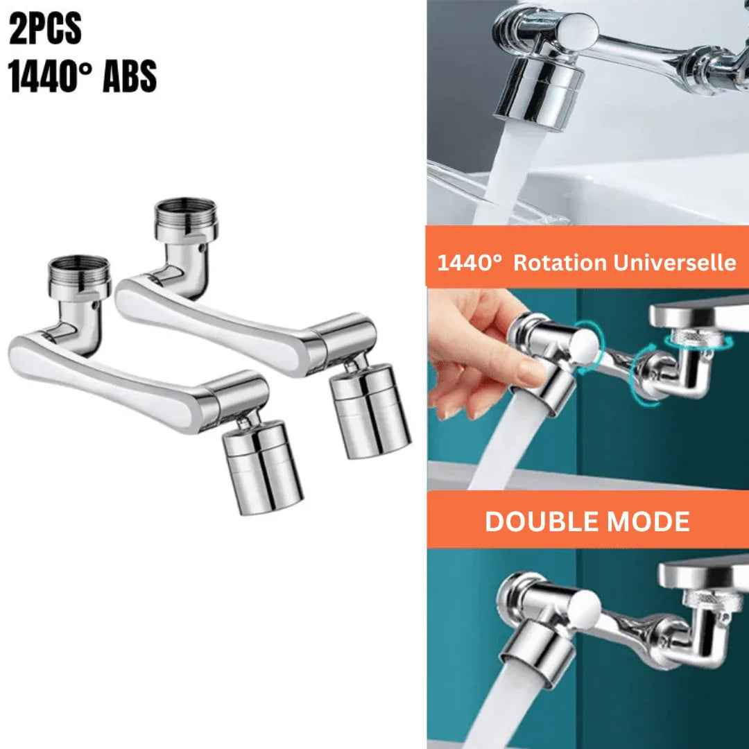 ROBINET CUISINE ET SDB | EASYFAUCET1440™ ROBINET UNIVERSEL 1440°