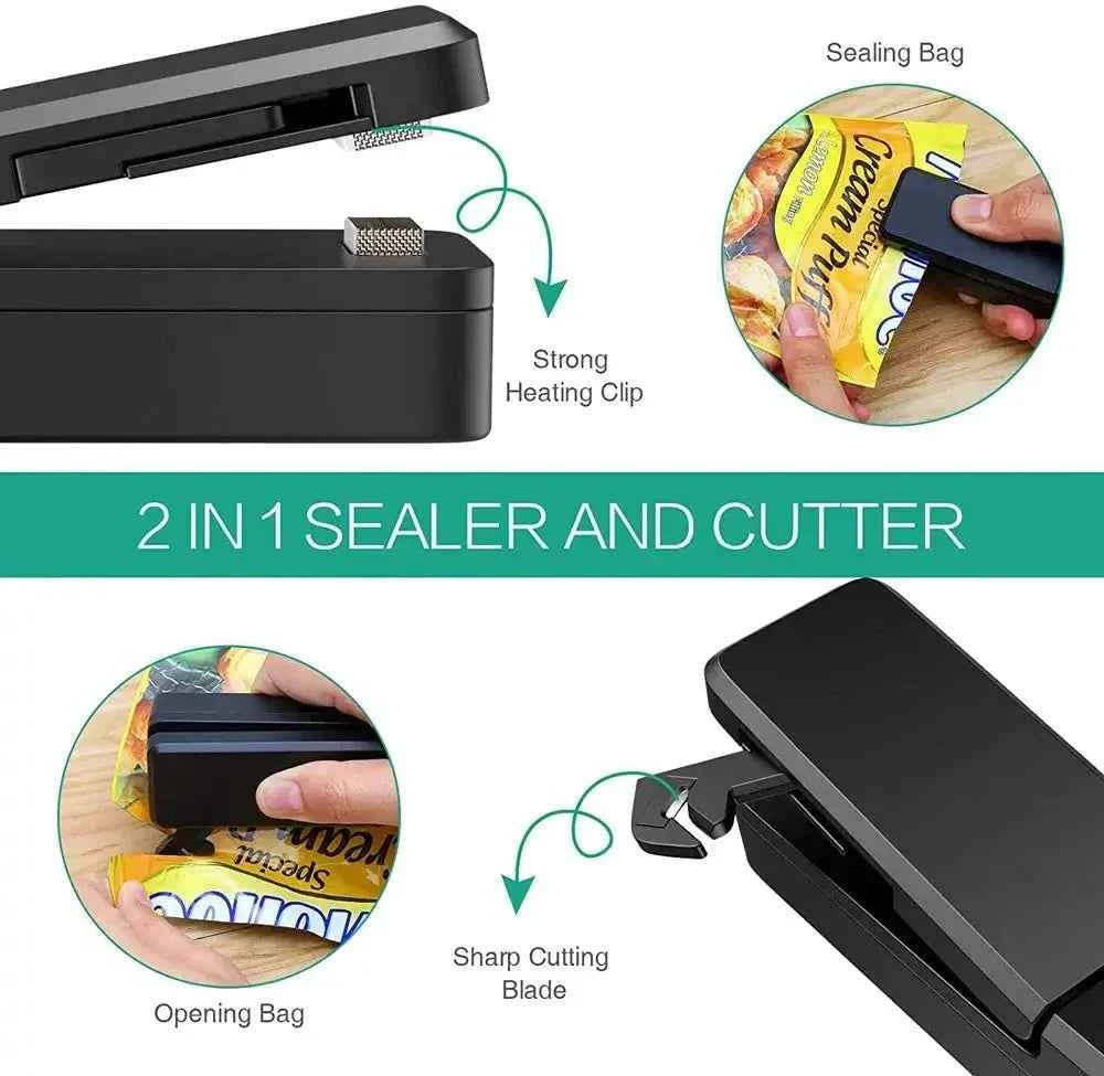 Scelleuse Thermique | SEALER™ 2 En 1 Rechargeable