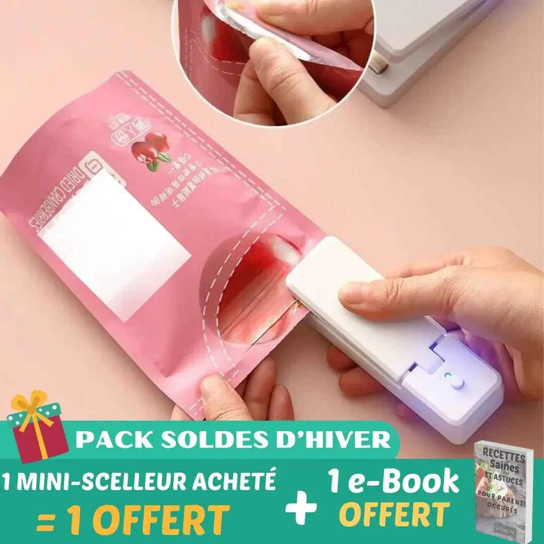 Scelleuse Thermique | SEALER™ 2 En 1 Rechargeable