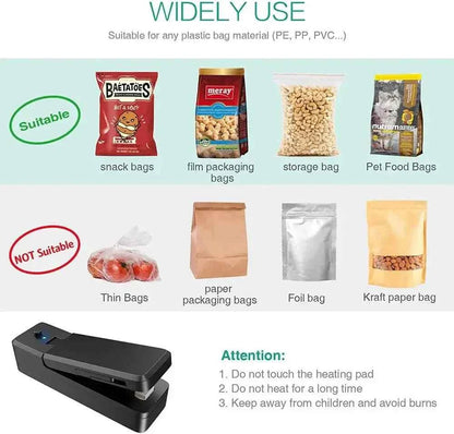 Scelleuse Thermique | SEALER™ 2 En 1 Rechargeable