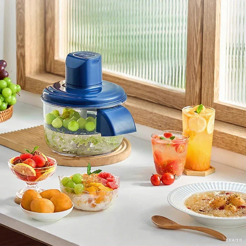 Éplucheur Électrique Automatique pour Fruits Légumes | Moteur Puissant Lames Acier Inoxydable