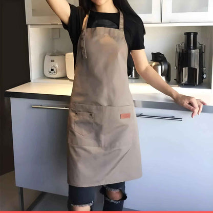 Tablier de cuisine COOKSY™ | Tablier Imperméable Homme Femme Noir