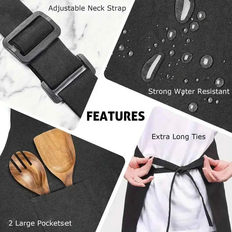 Tablier de cuisine PREPGLOW™ | Tablier Unisex Professionnel