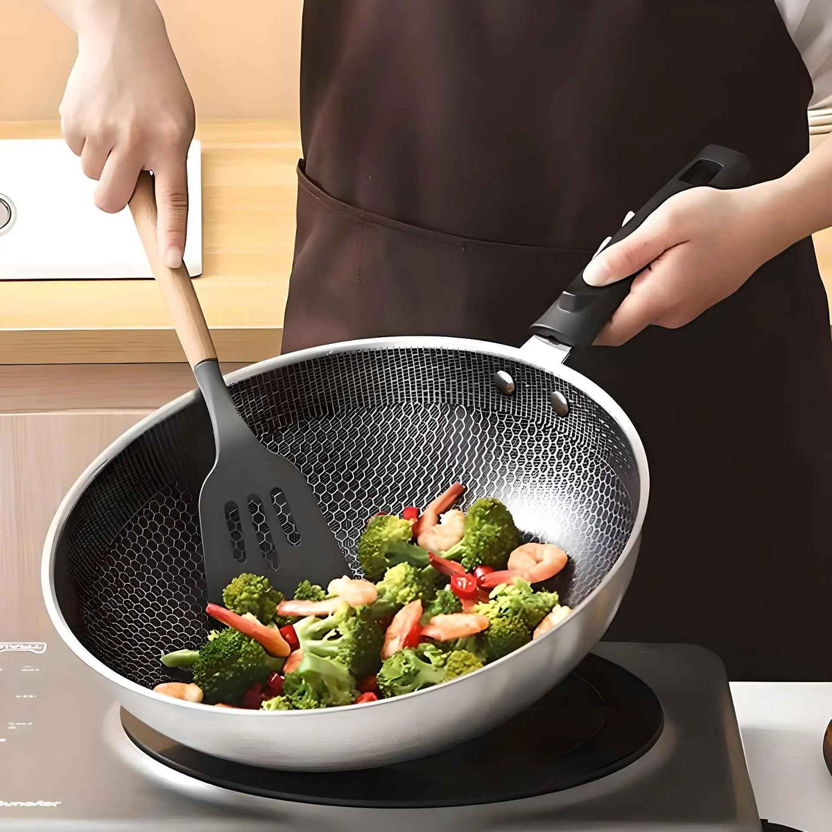 WOK  |  MITSUWOK™ EN ACIER INOXYDABLE