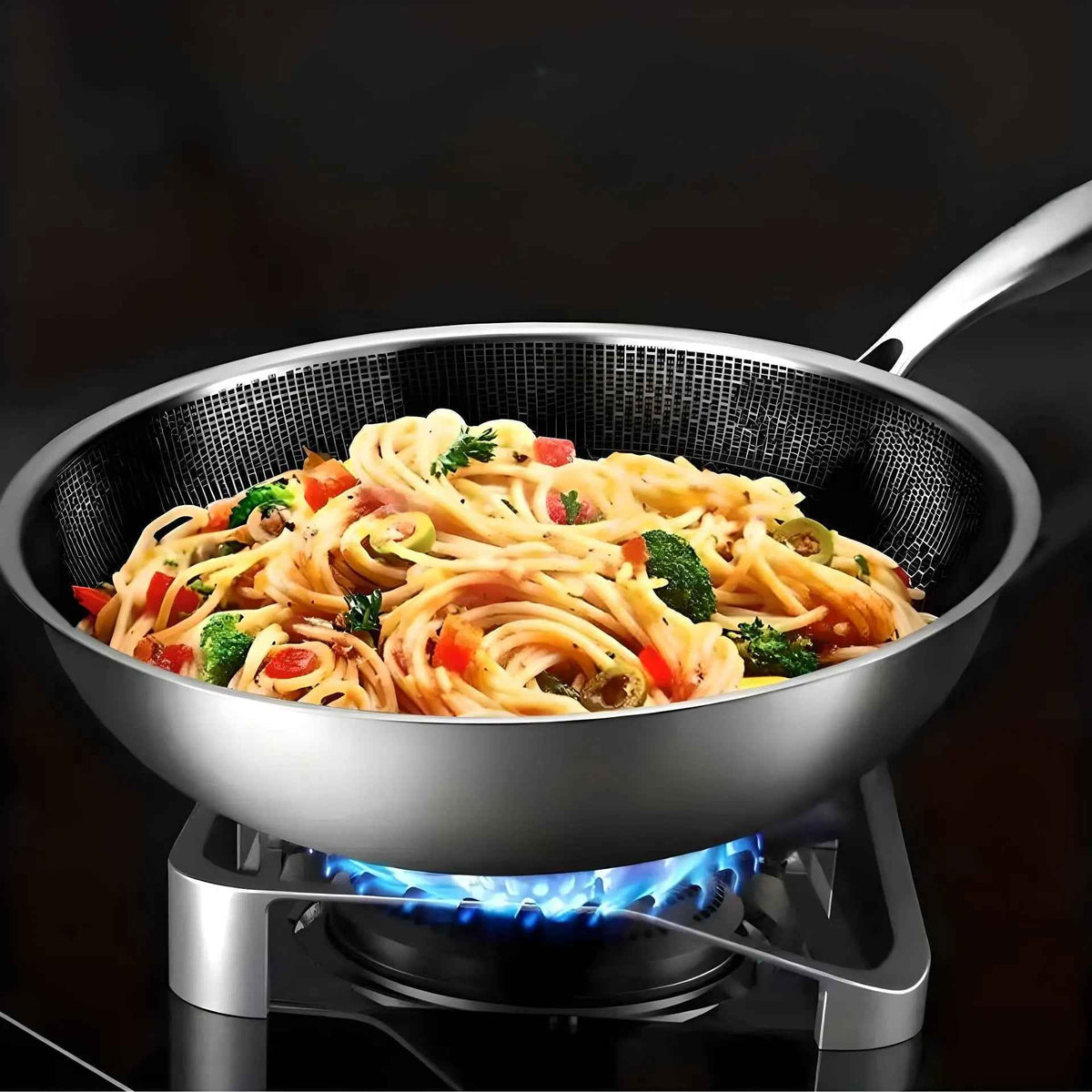 WOK  |  MITSUWOK™ EN ACIER INOXYDABLE