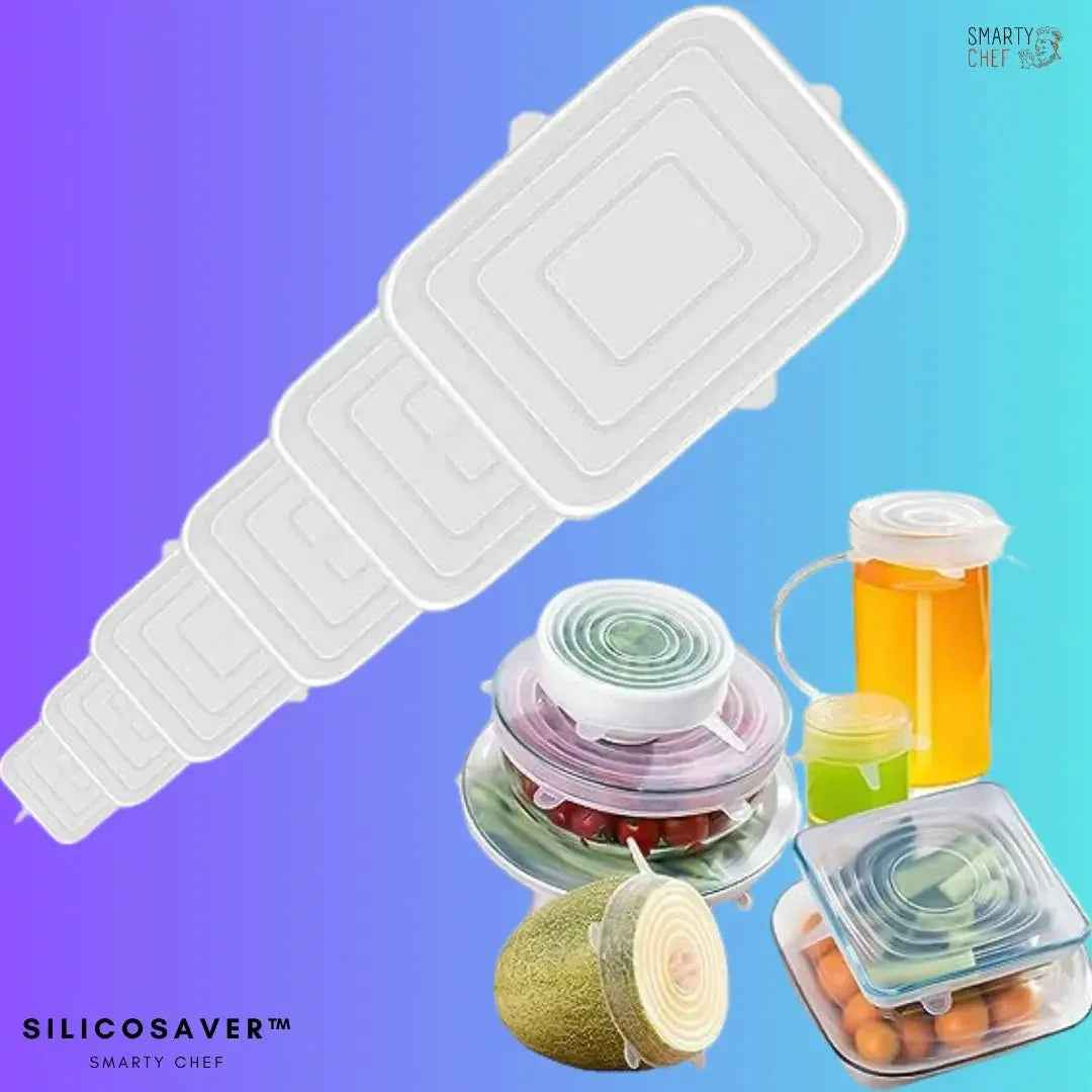 Film Alimentaire | SILICOSAVER™ | En Silicone Extensible Réutilisable