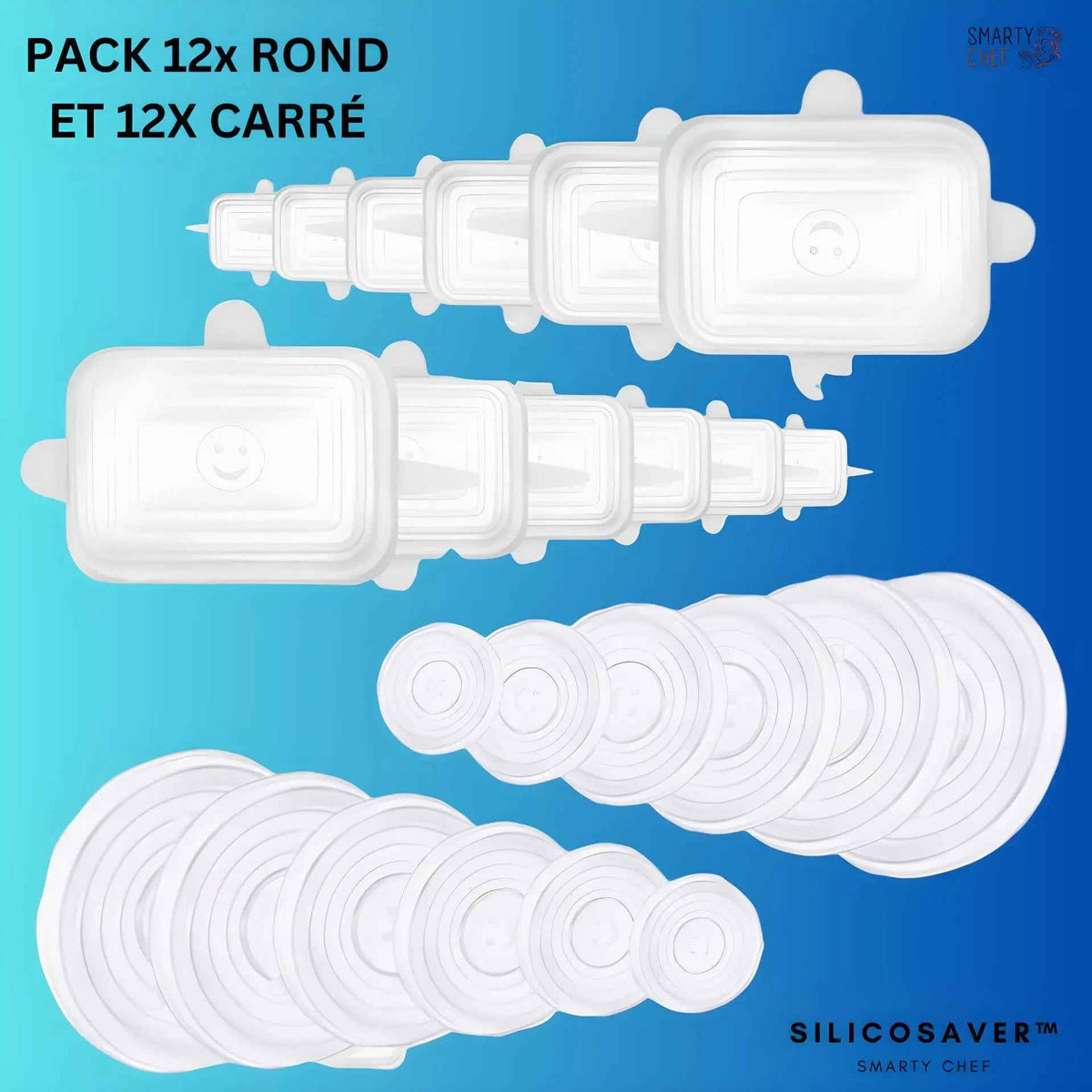 Film Alimentaire | SILICOSAVER™ | En Silicone Extensible Réutilisable